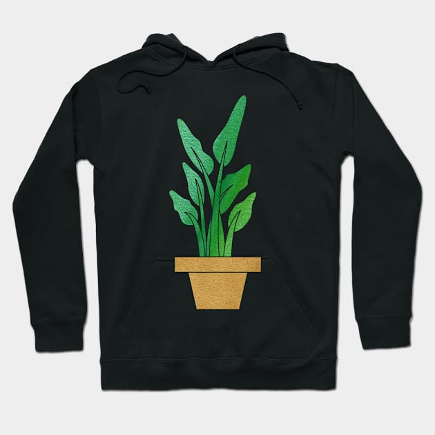 Gardening Green Hoodie by Usea Studio